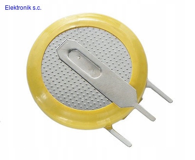 

Bateria CR2032 V pozioma 3 pin do druku 3V x 2szt