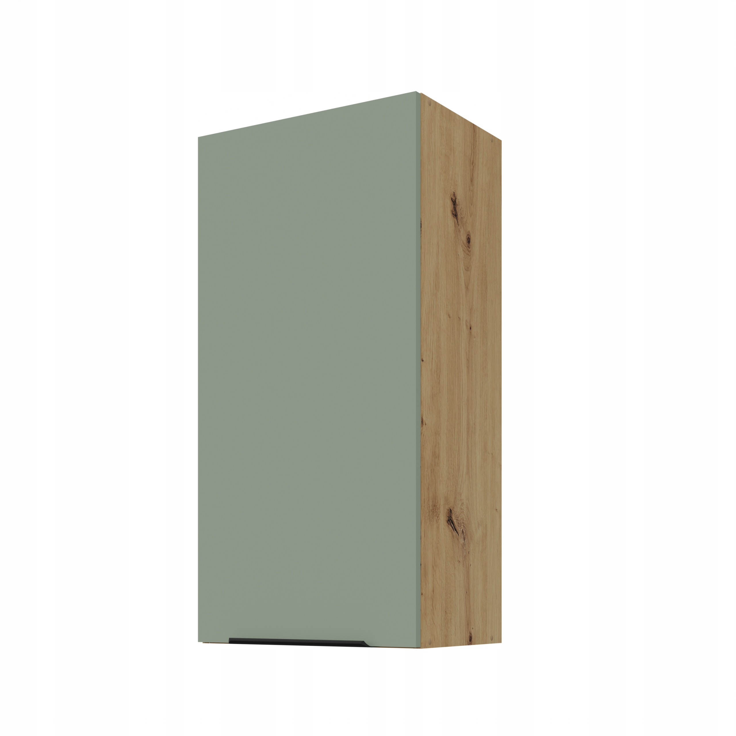 Horní kuchyňská skříňka 45 cm, závěsná kuchyňská skříňka Aquamarine antifinger