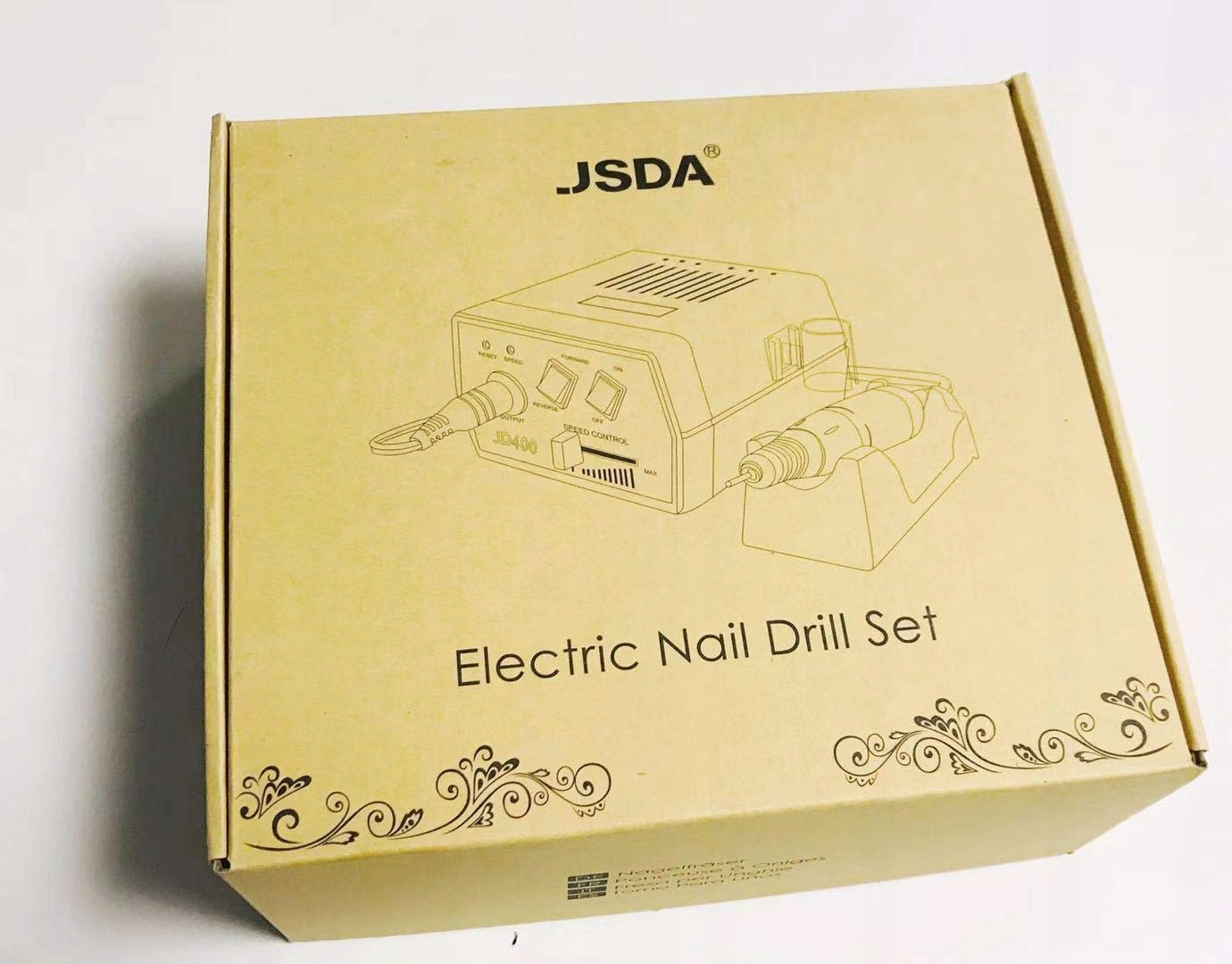 JSDA Profesjonalna Frezarka 30000 Obr/Min Zestaw Manicure Pedicure — miniatura 9