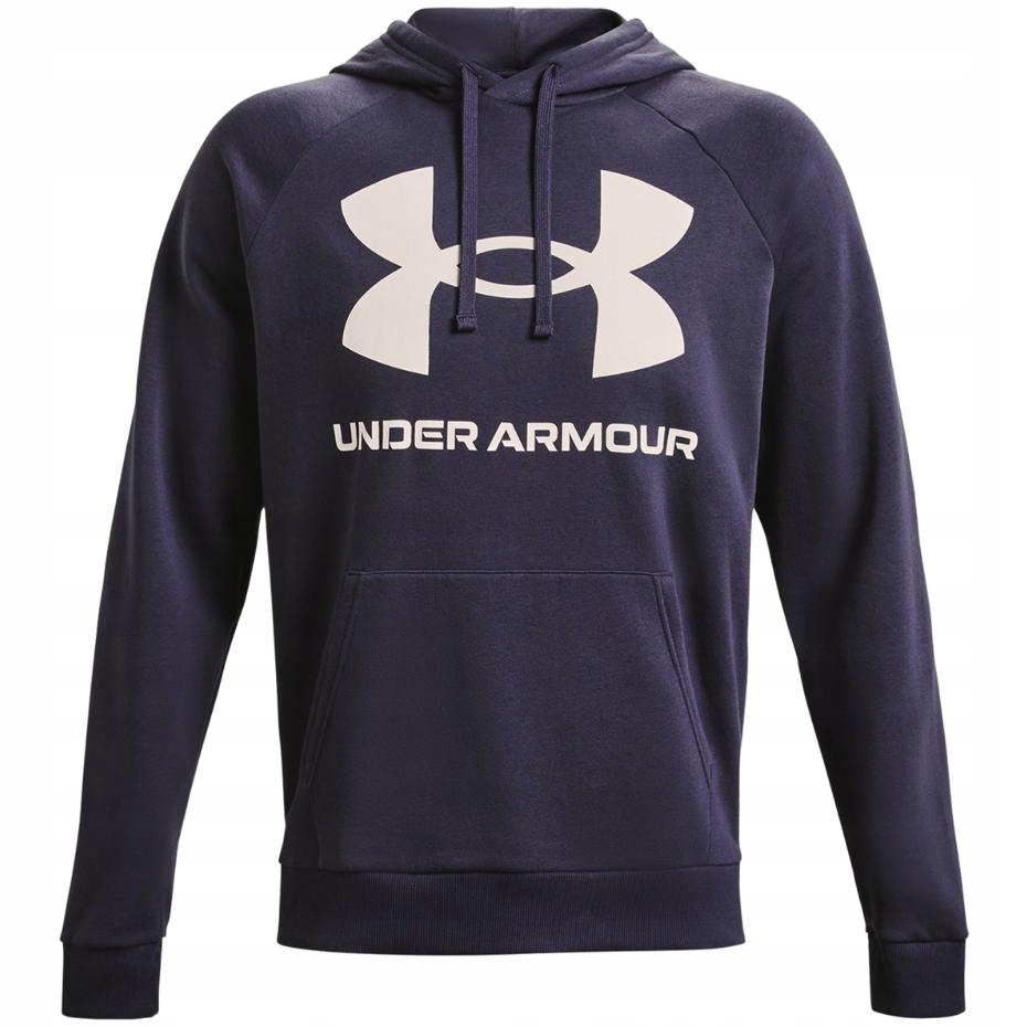 Pánská mikina Under Armour Rival Fleece Big Logo Hd fialová M