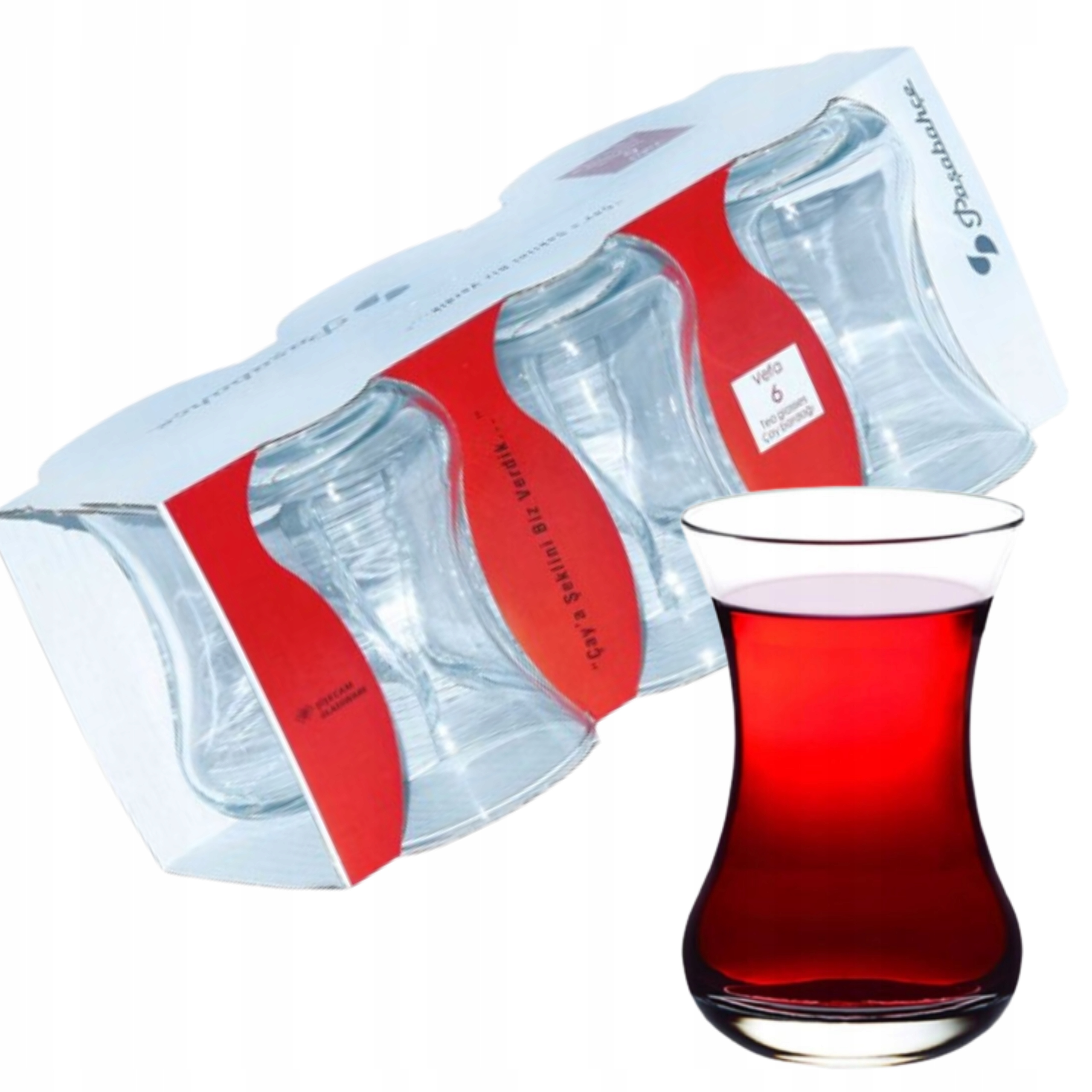 

Szklanki do herbaty tureckie Pasabahce Turcja