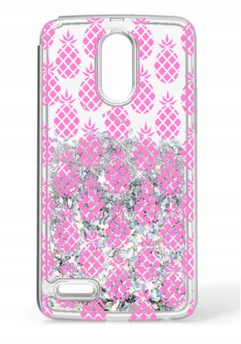 

etui płynny brokat ananasy do Lg K10 2018