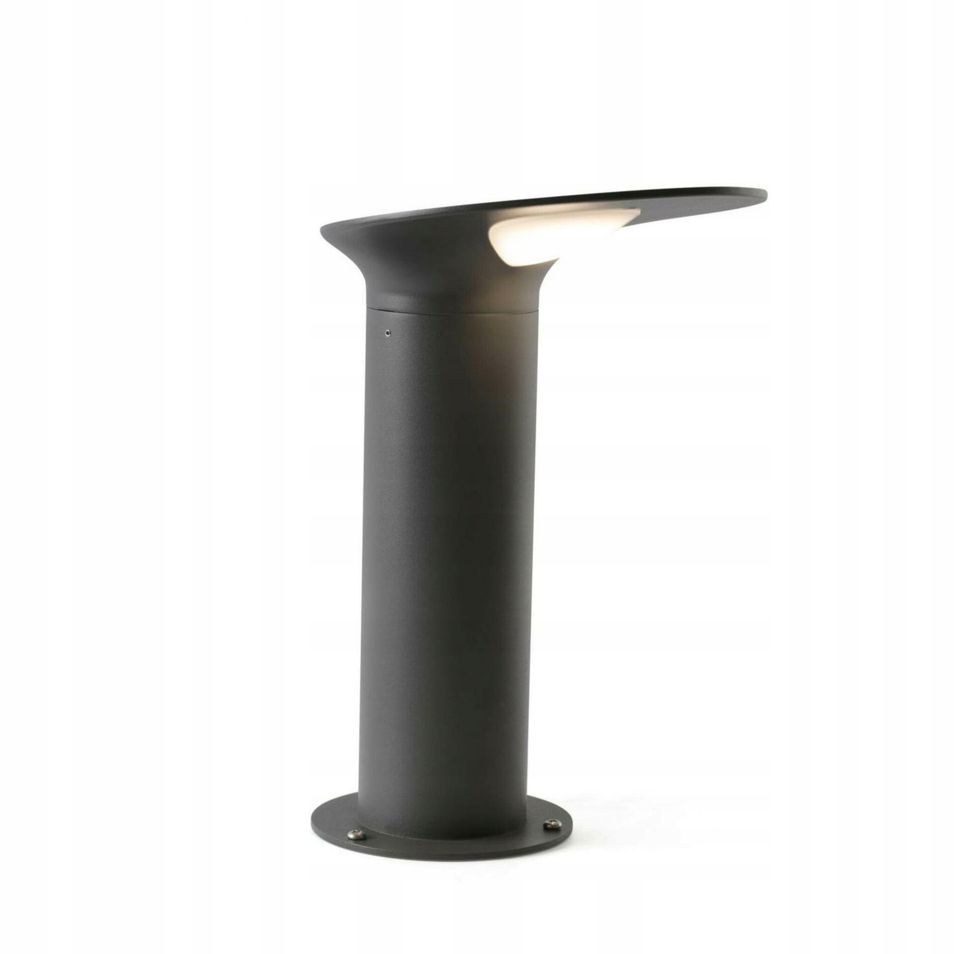 Faro Lotus 350 stĺpiková Led lampa tmavo šedá, IP65, 350mm, 18W, 1120lm