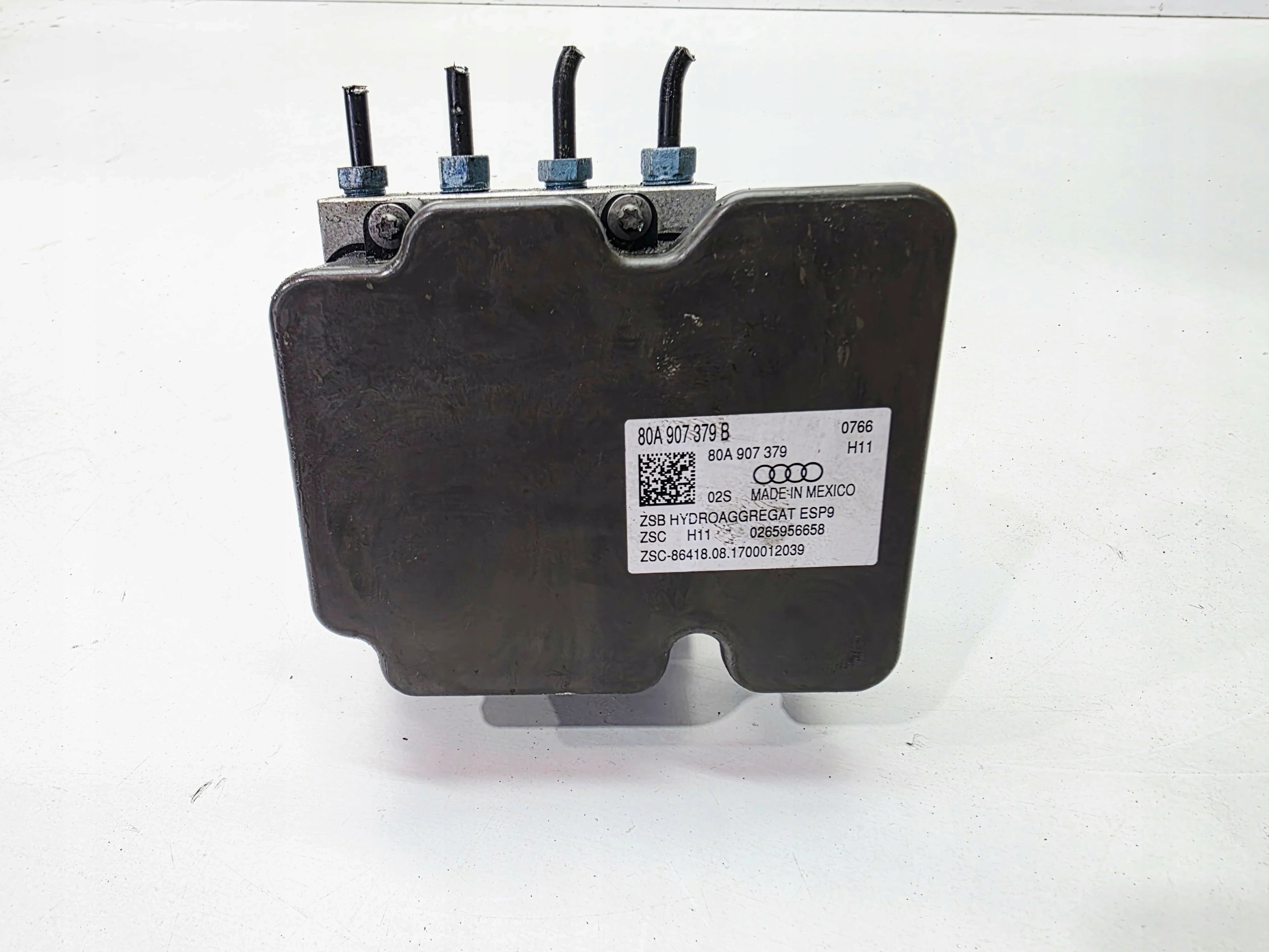 brake booster + control unit ABS ESP AUDI Q5 FY 80A907379B 80A614517B 1/26
