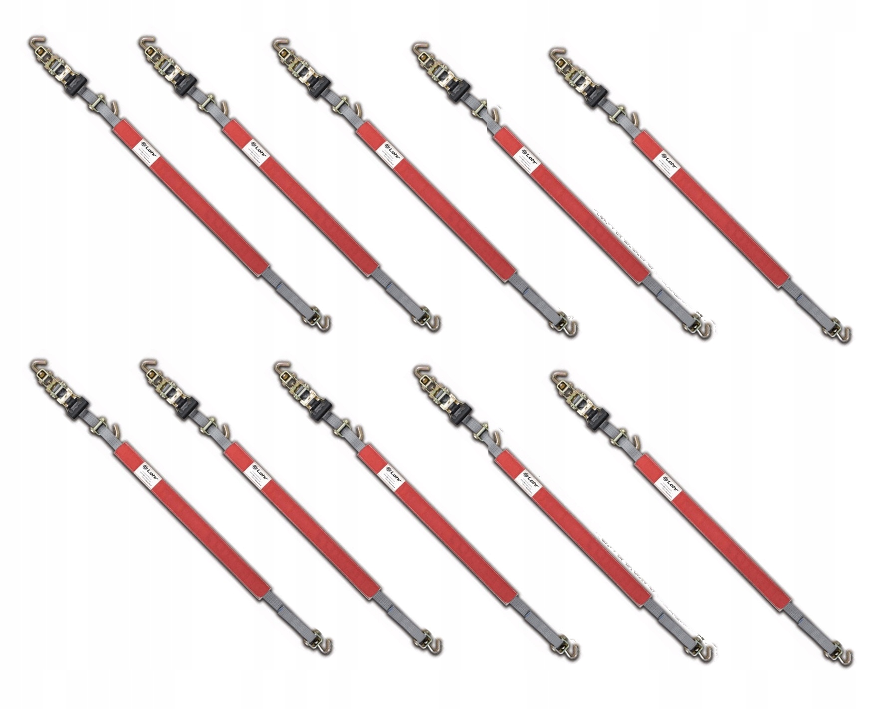 PM-10-LOHR-250543 - 10 ремінь LOHR травичка поворотний гак прогумована ручка 1D