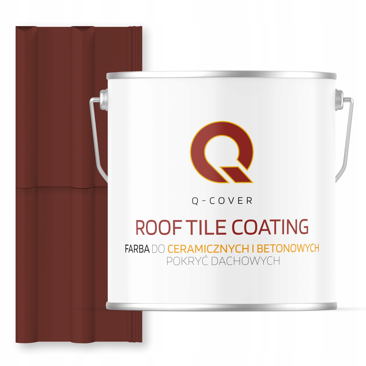 Farba Na Keramické Betónové Strechy Čerešňová Ral 3009 5 L Lesk