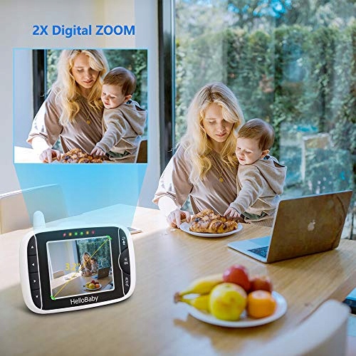 HELLOBABY Elektroniczna Niania Kamera LCD 32" z Nocną Wizją — miniatura 6