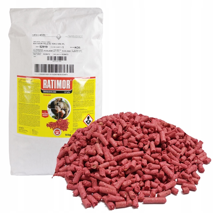 

Trutka Ratimor Granulat Na Myszy Szczury 10 Kg