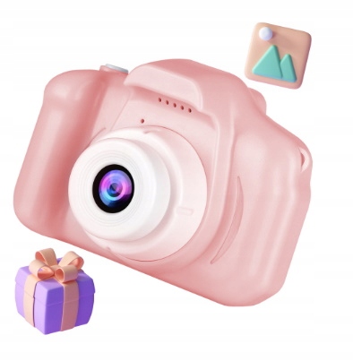 Dziecięcy aparat cyfrowy z funkcją kamerowania Forever SKC-100 3Mpx Model SKC-100