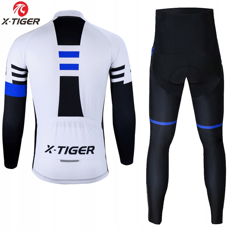 ZESTAW NA ROWER DŁUGIE SPODNIE Z WKŁADKĄ KOSZULKA Marka X-Tiger