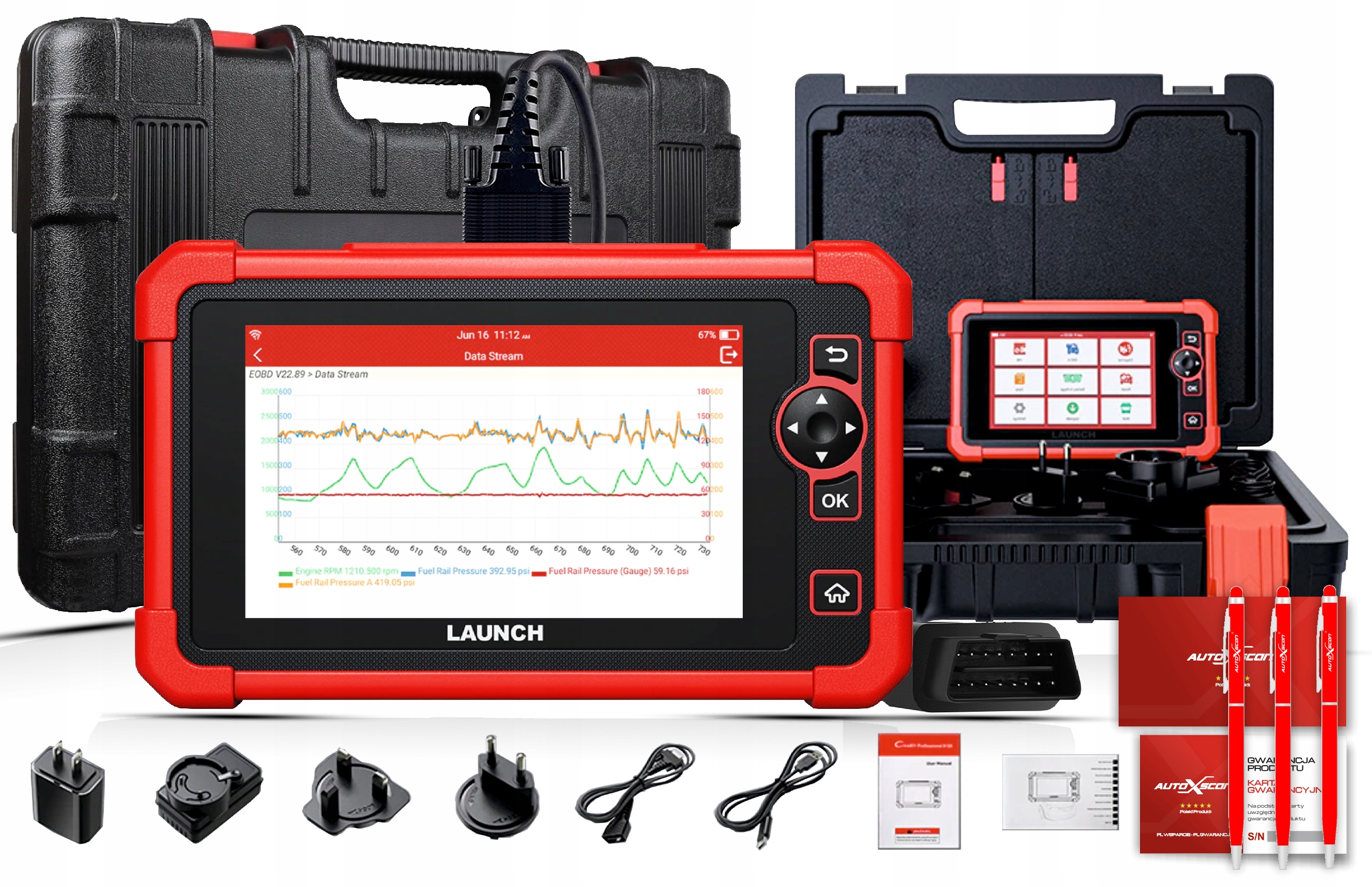 

Tester Diagnostyczny Launch CRP919X Full Pl 22/23