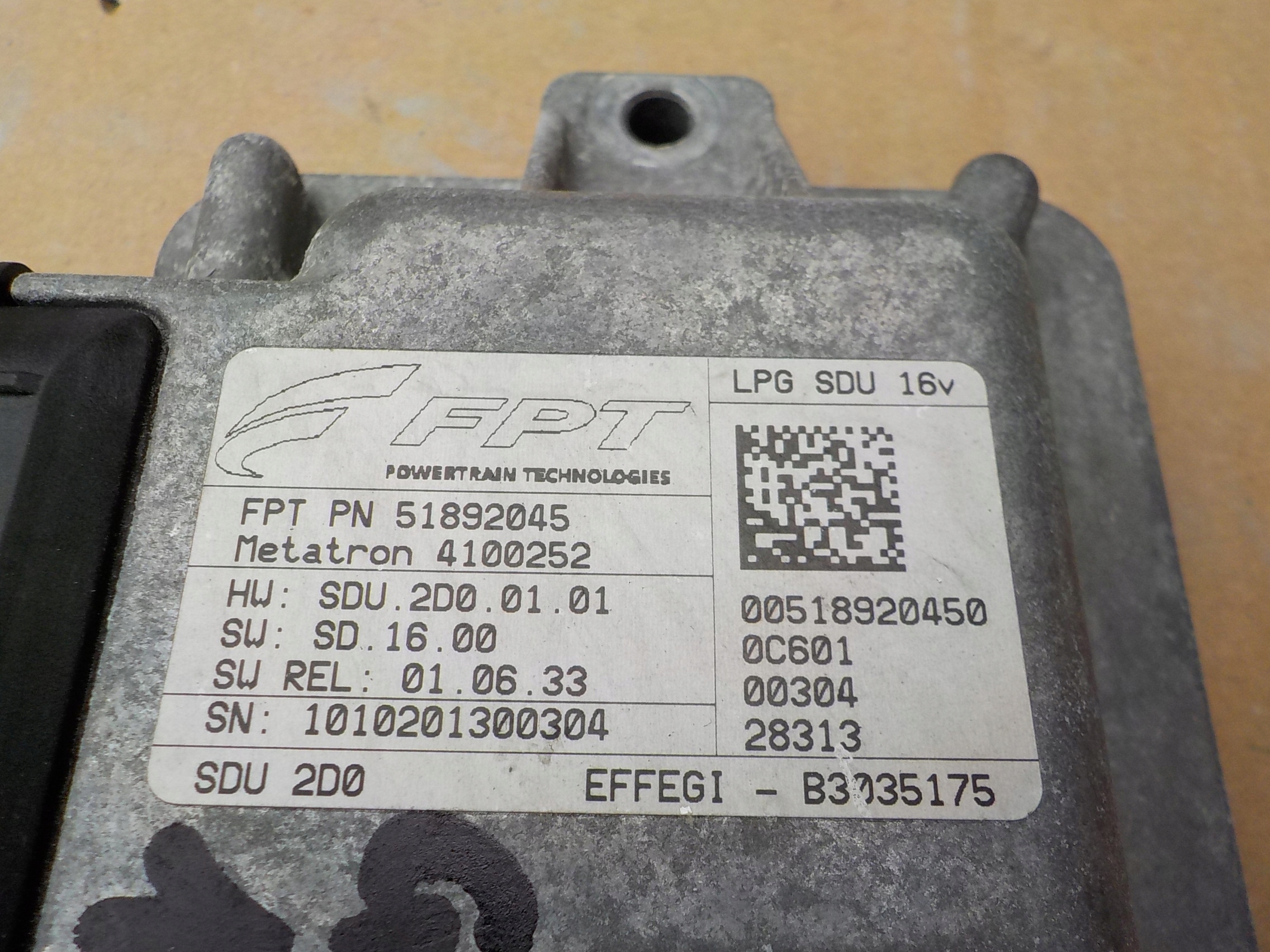 control unit alfa romeo giulietta 1,4 T-JET 51892045 2013r