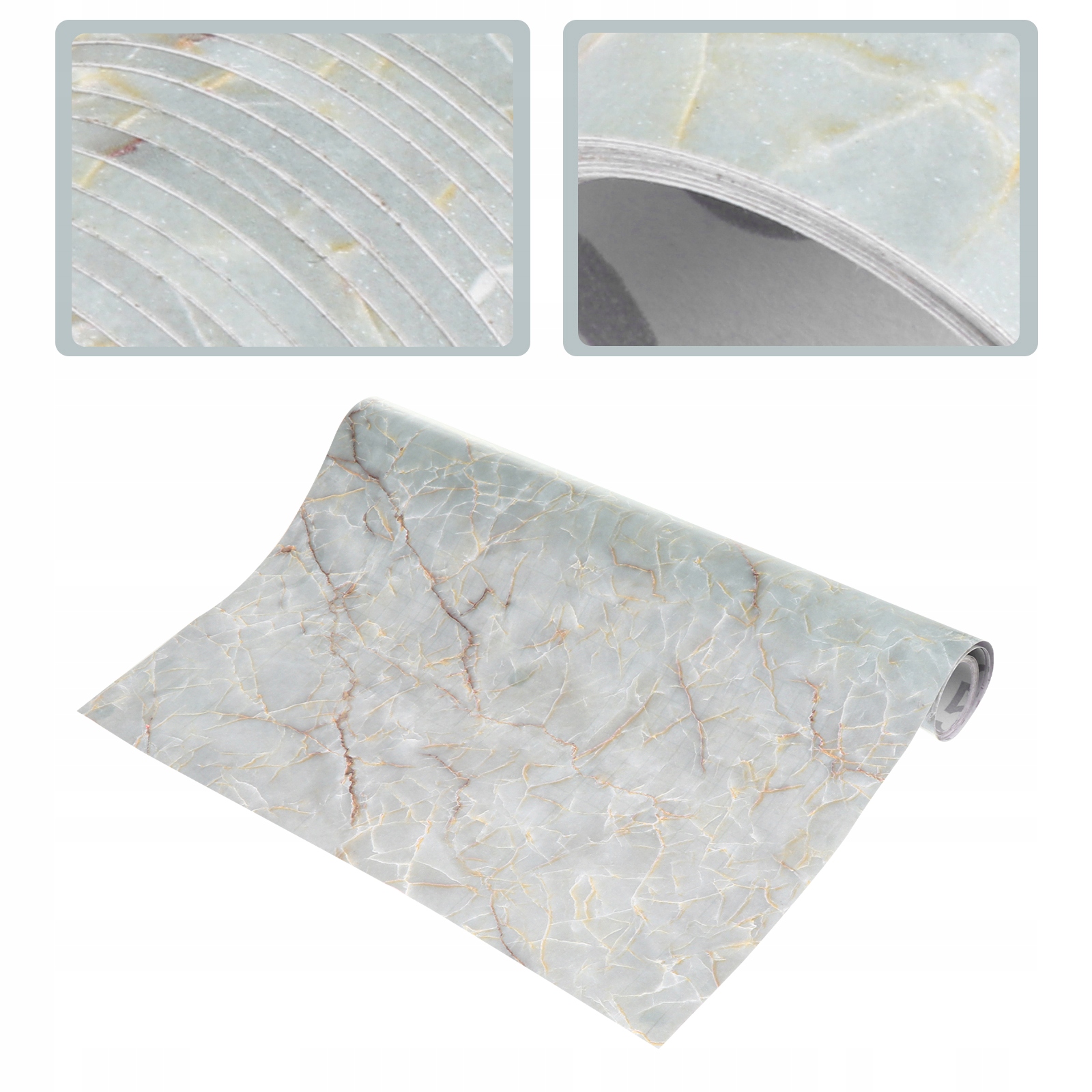 Marmurowa naklejka ścienna odporna na plamy