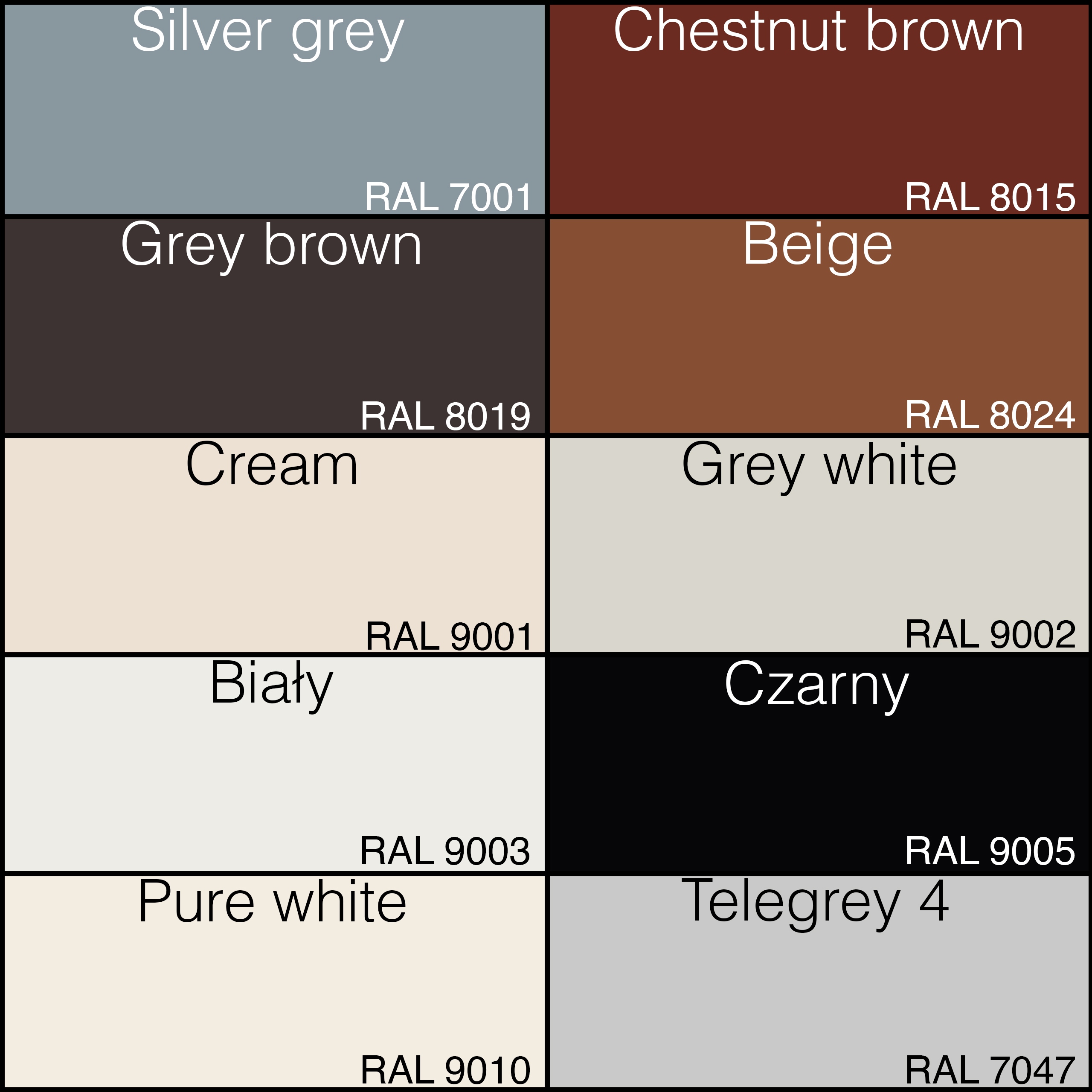 Lakier farba w sprayu do aluminium RAL 1020 Półmat Rodzaj bazowe