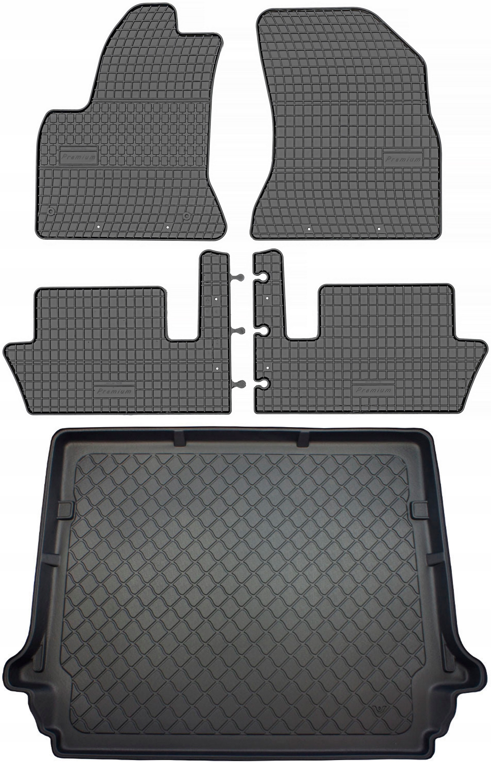

Citroen C4 Grand Picasso 7os 06-13 Dywaniki z matą