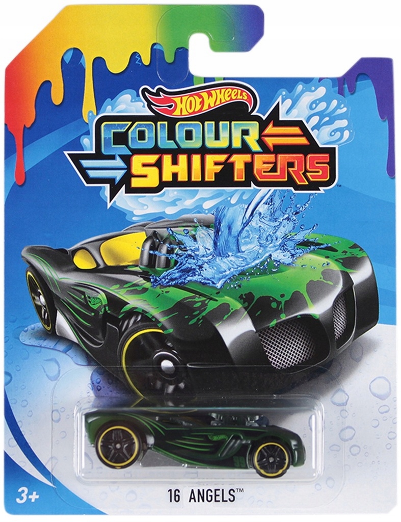 

Hot Wheels Autko Zmieniające Kolor 16 Angels