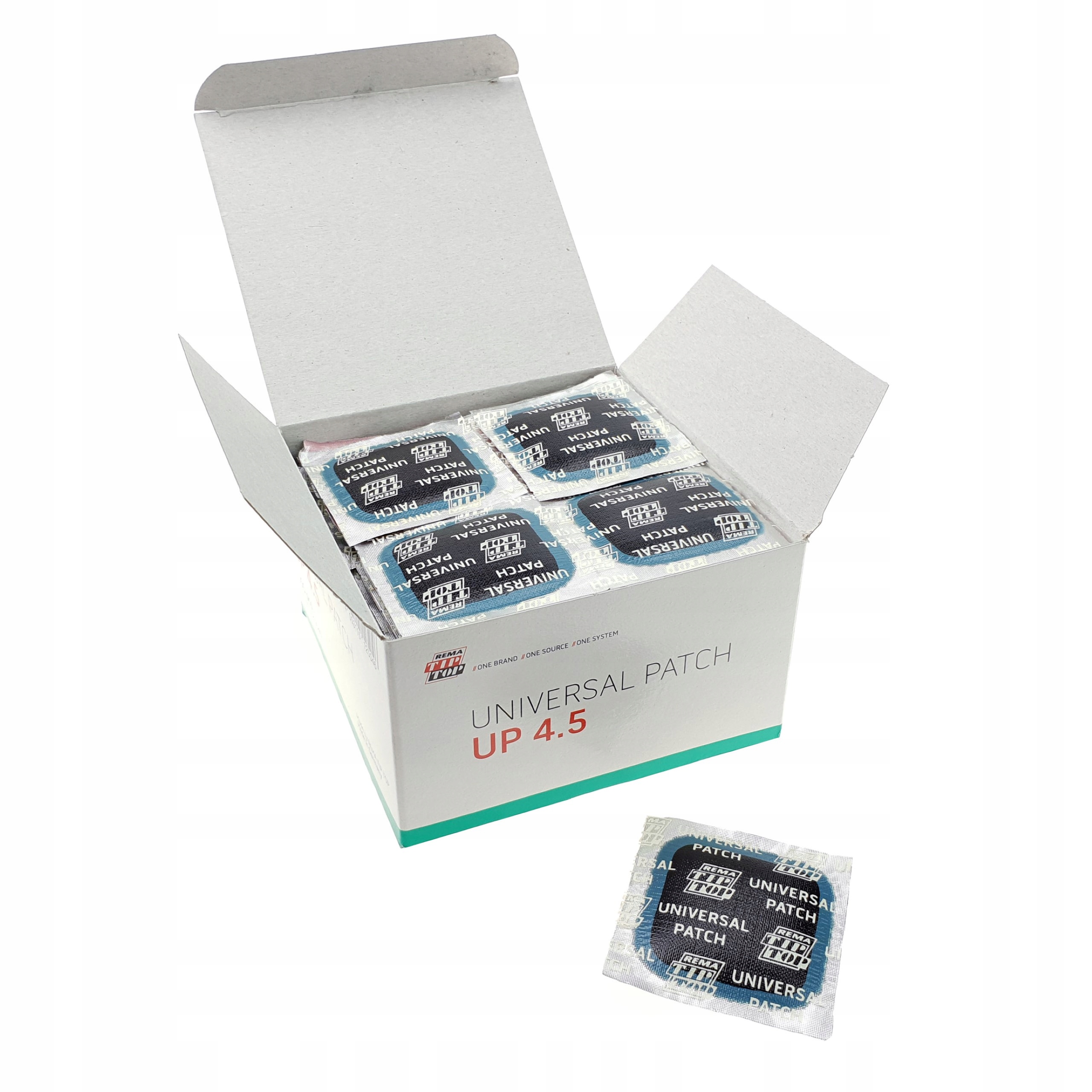 Záplatky Na Opravu Prepichnutých Pneumatík UP4,5 Veľkosť 37X37 MM Rema Tip Top 100KS