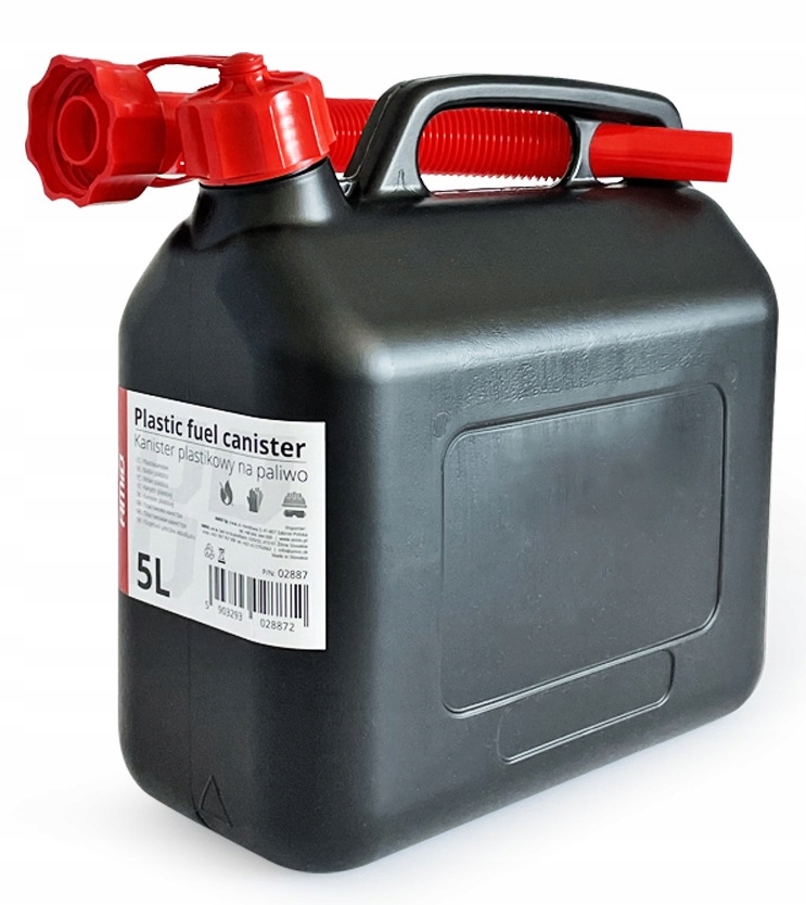 

Kanister Na Paliwo Olej Ropę Plastikowy 5L Atest