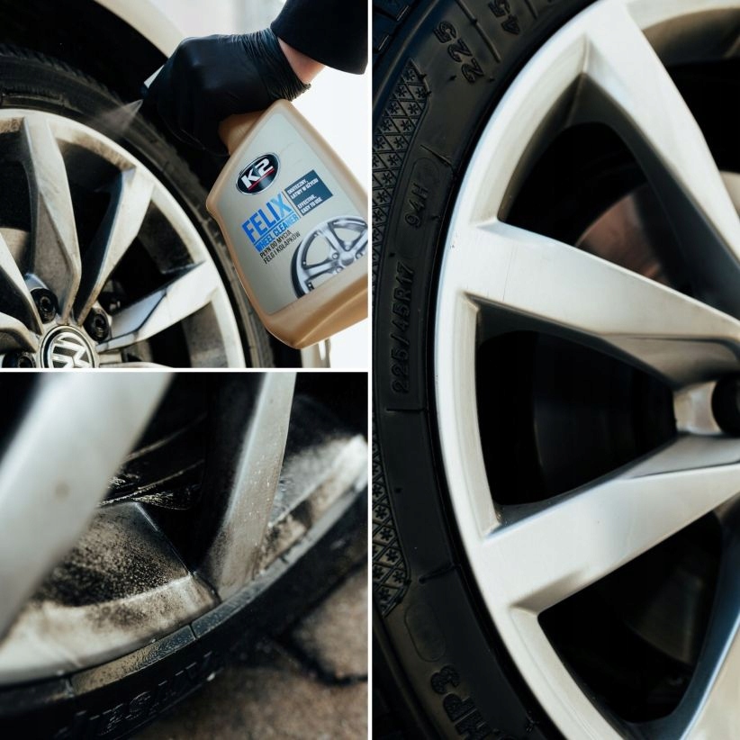 K2 FELIX PŁYN DO CZYSZCZENIA FELG I KOŁPAKÓW roton Stan opakowania oryginalne