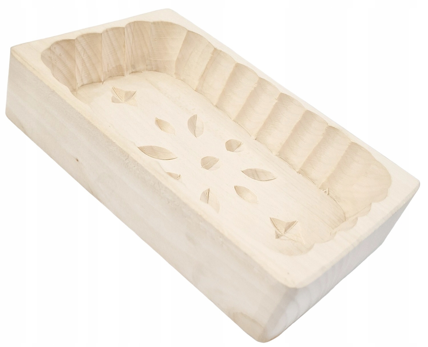 Foremka Na Masło Drewniana Ręcznie Rzeźbiona Forma Wielkanocna Maselniczka EAN (GTIN) 5903636695051