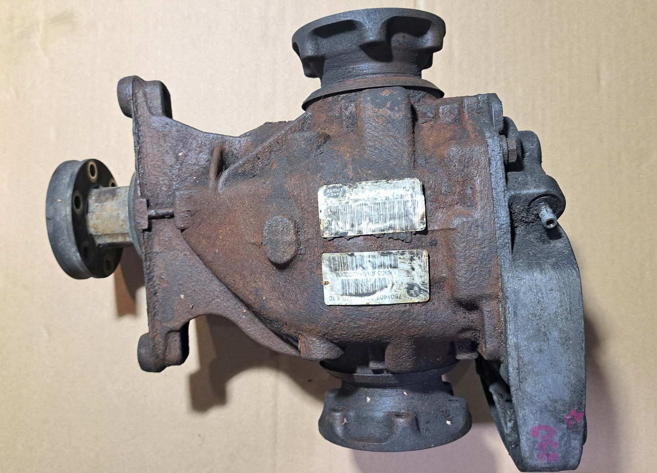 7501407 - RANGE Rover III L322 3.0 D міст диференціал задній 4.10