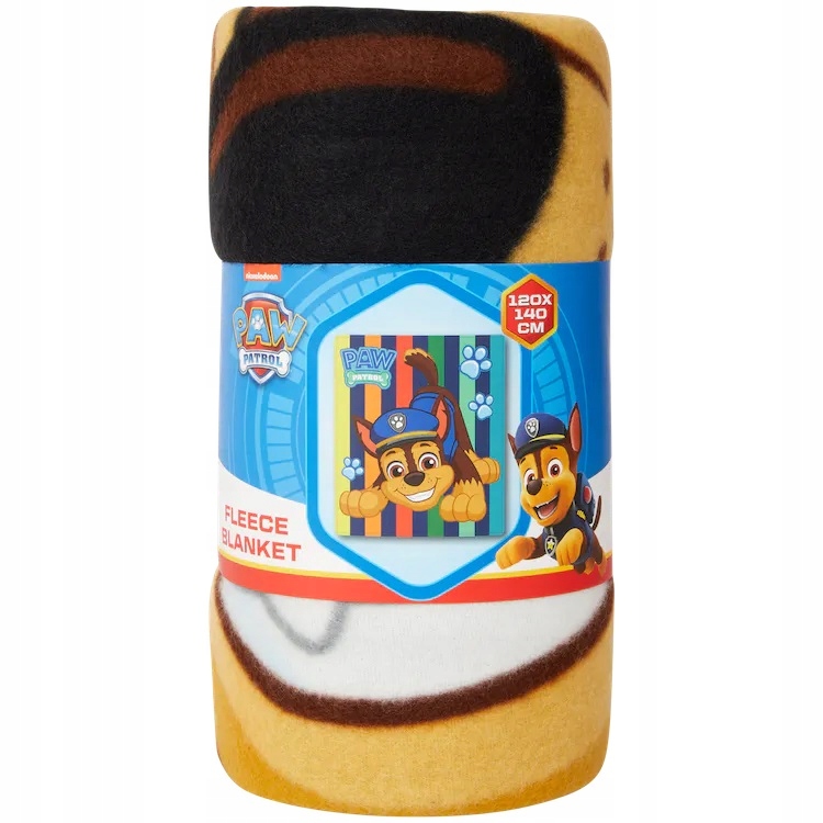 

Koc Polarowy 120 x 140 Kocyk Pled Psi Patrol Chase