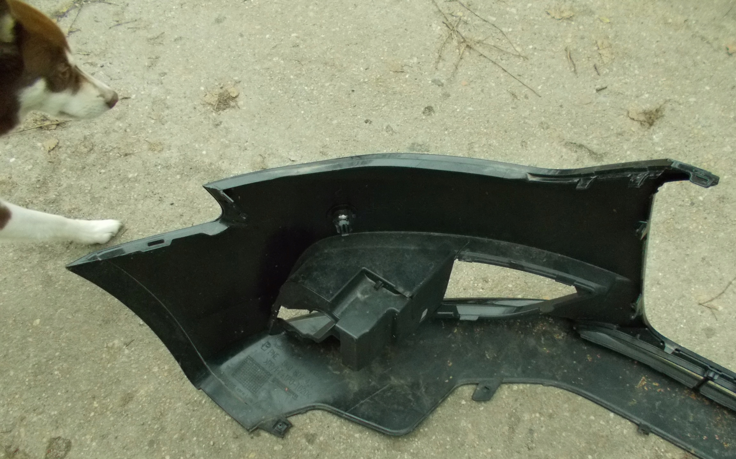 AUDI A4 B8 FL 14R bumper front front LY9B