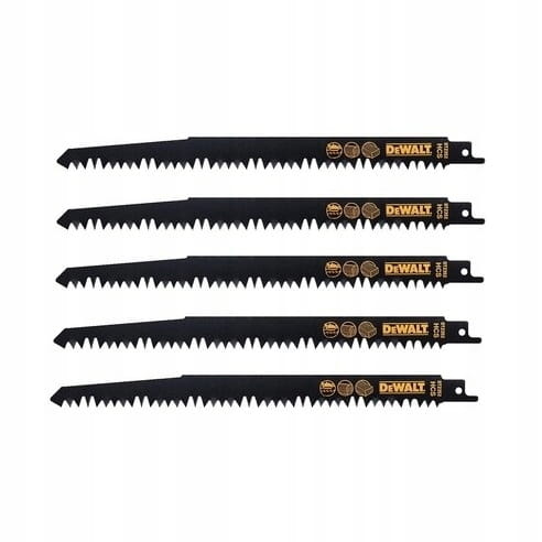 

Dewalt DT2352 Brzeszczoty Do Drewna Hcs 240mm 5szt