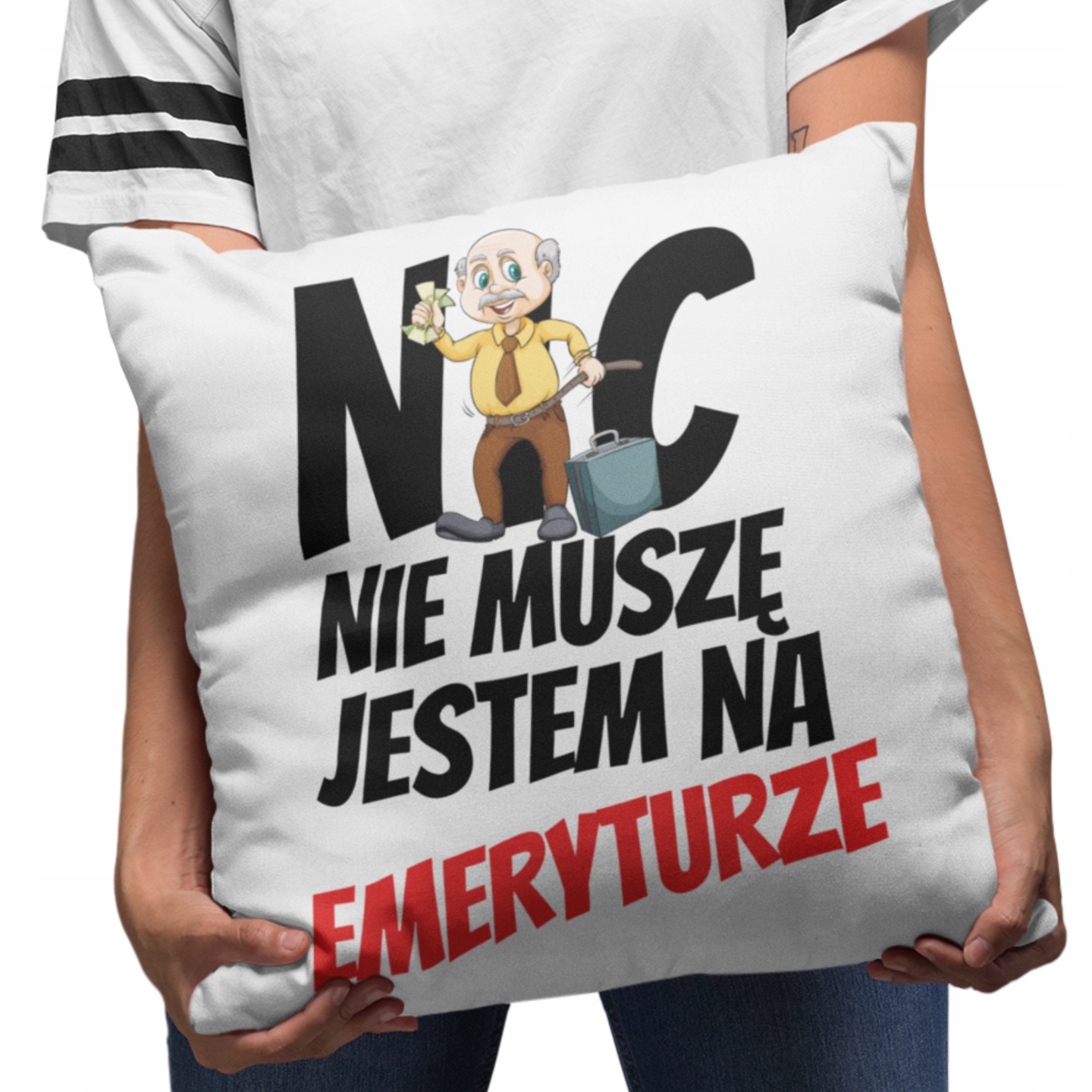 

Dla Emeryta Emerytura Poduszka Śmieszny