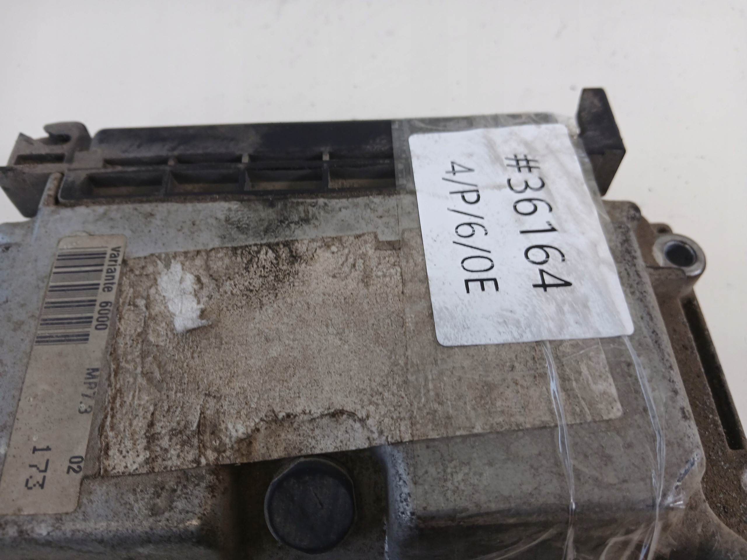 PEUGEOT 206 1.4 control unit of the engine 9632693780