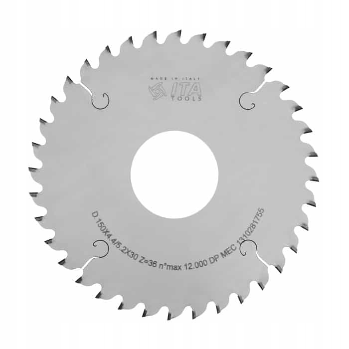 Podcinak piły formatowej diamentowy 150x45mm z=36 5° H=4 Cmt