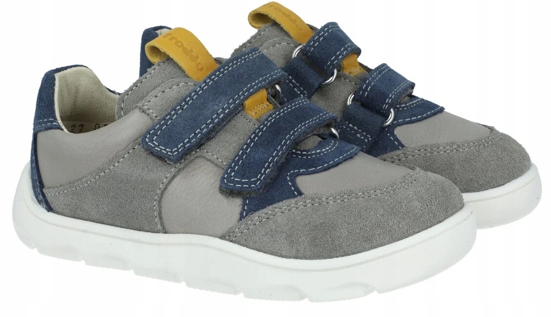 Froddo G3130264-3 skórzane półbuty na szerokie stopy rzepy barefoot R. 24