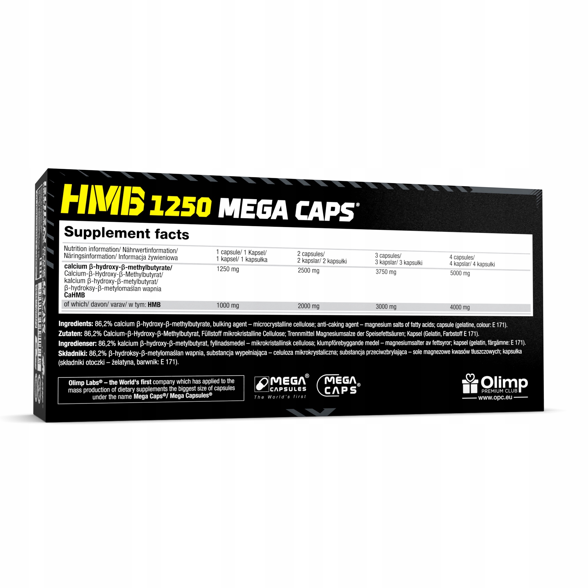 OLIMP HMB 1250mg 120k SPALACZ RZEŹBA MASA antykatabolik — 6