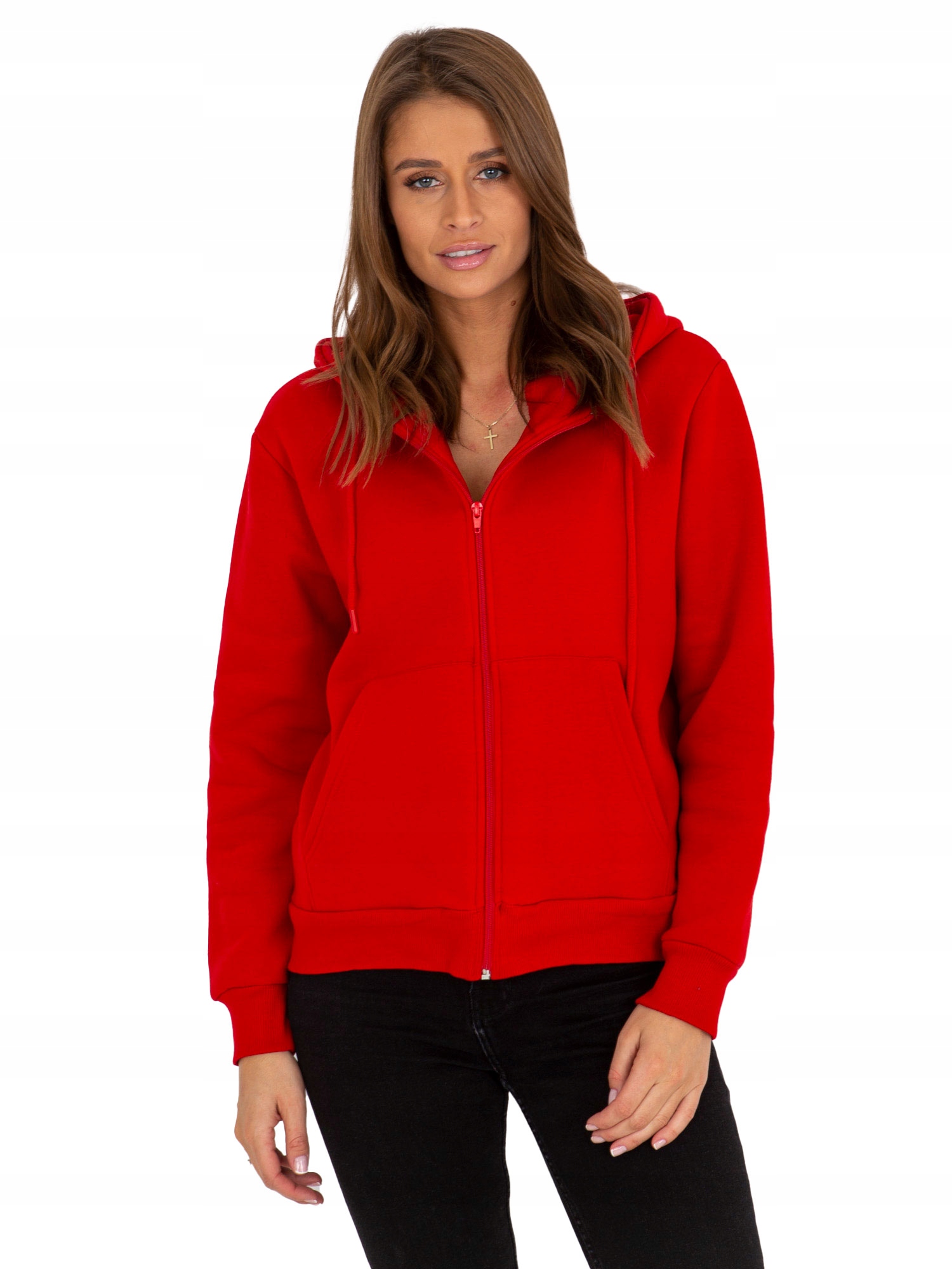 

Bluza Damska Dresowa Z Kapturem Basic L/XL
