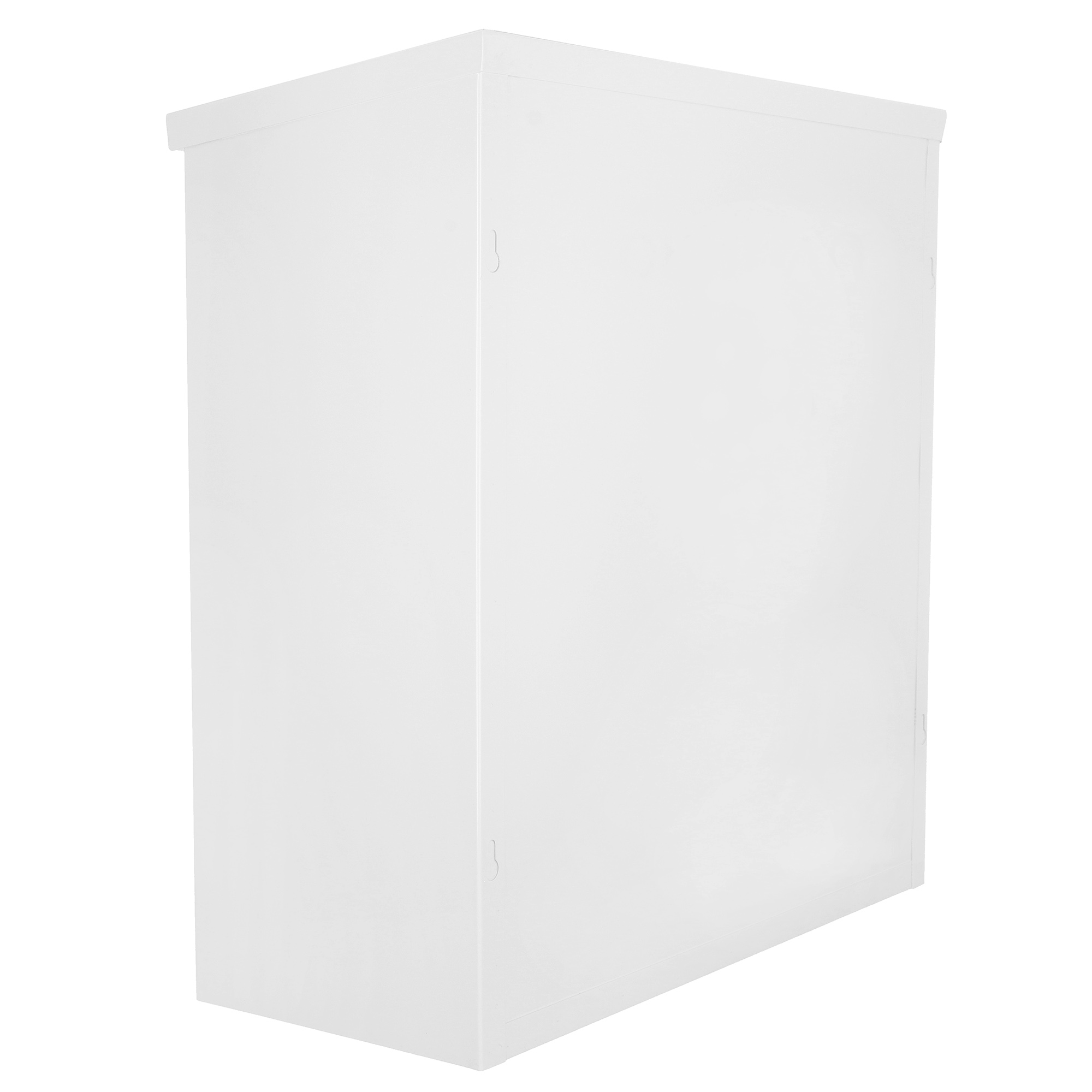 SZAFKA GAZOWA SKRZYNKA 60x80x25 BIAŁA Z PLECAMI Wysokość 800 mm