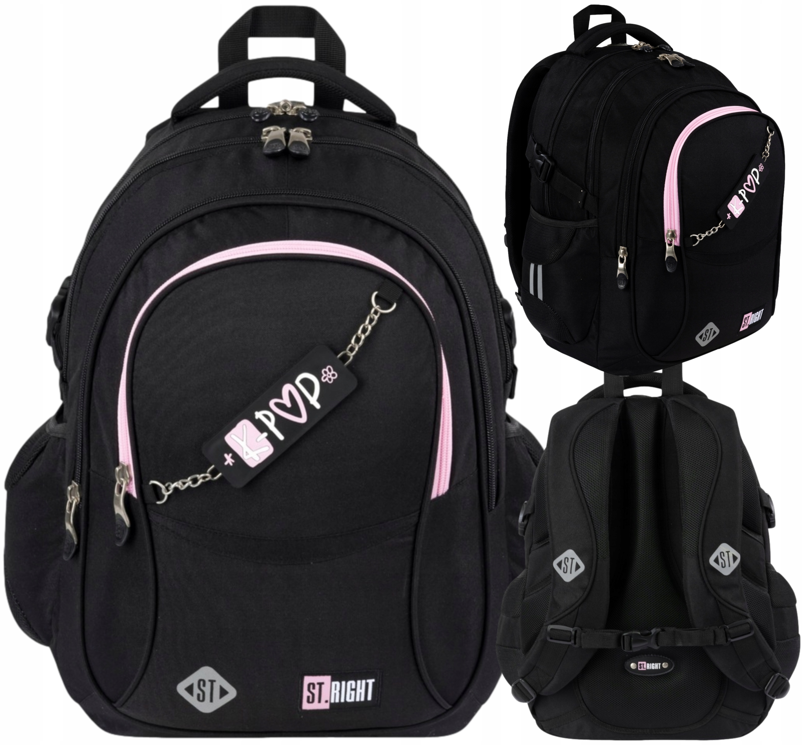 PLECAK SZKOLNY ST.RIGHT MŁODZIEŻOWY K-POP