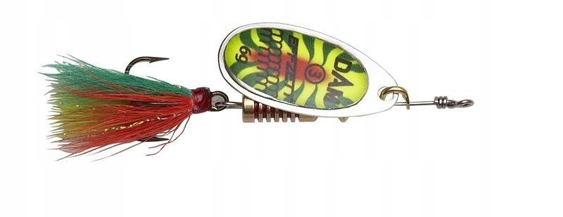 Obrotówka Effzett Standard Dressed Spinner #6 Fireshark