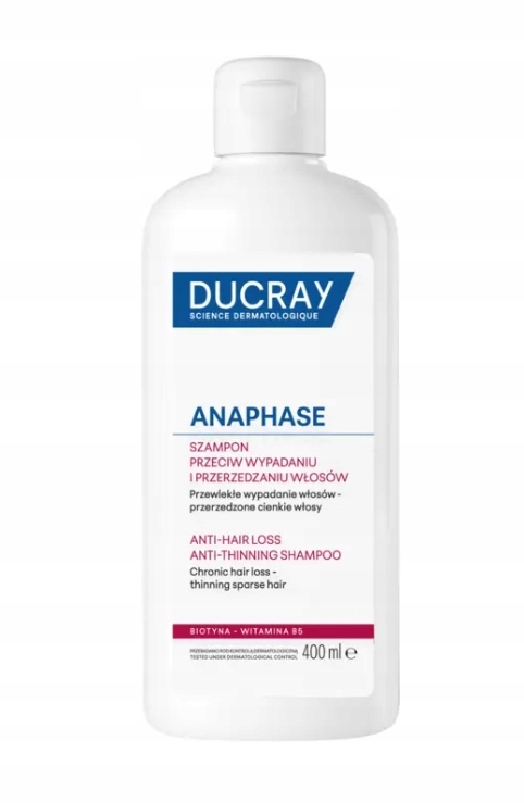 Ducray Anaphase Szampon przeciw wypadaniu i przerzedzaniu się włosów 400ml
