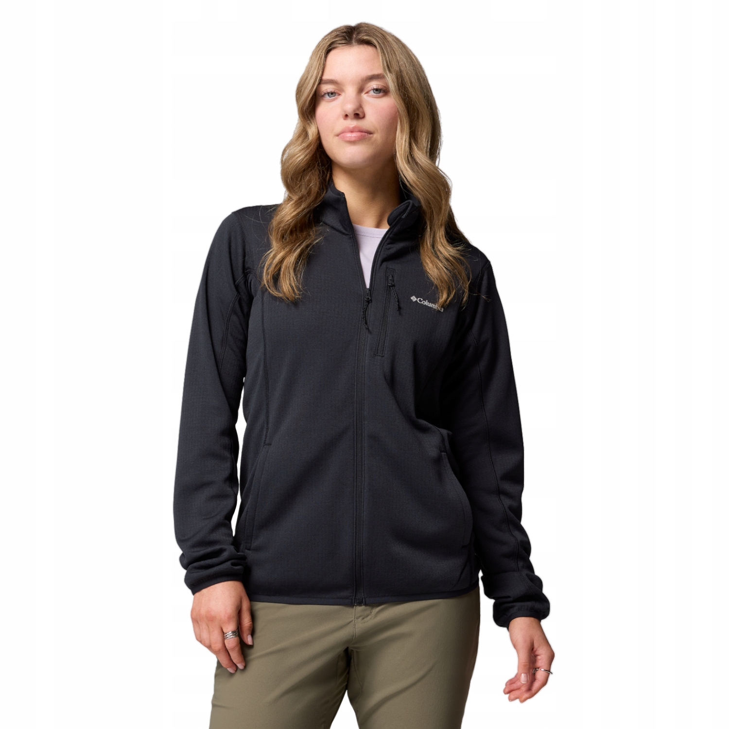 Columbia Essential Hike Grid Full Zip Fleece (XL) Dámská fleecová mikina na zip Polyester C
