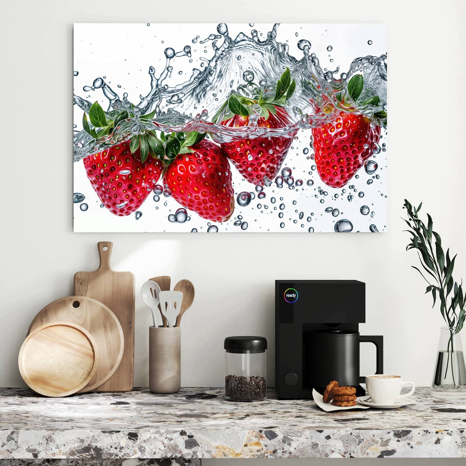 Magnetická tabule Musujouce Jahody 90 × 60 cm