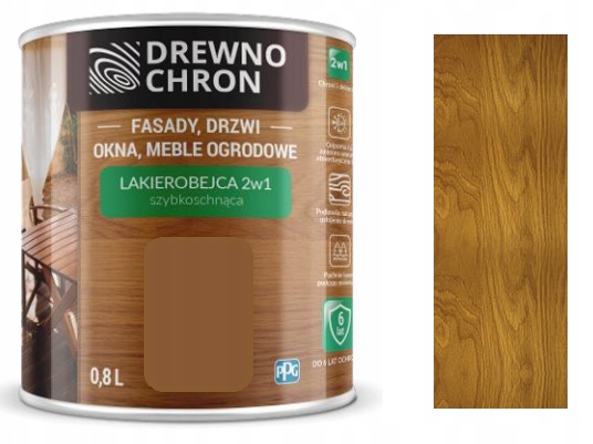 

DrewnoChron Lakierobejca 2w1 Dąb Naturalny 0,75L
