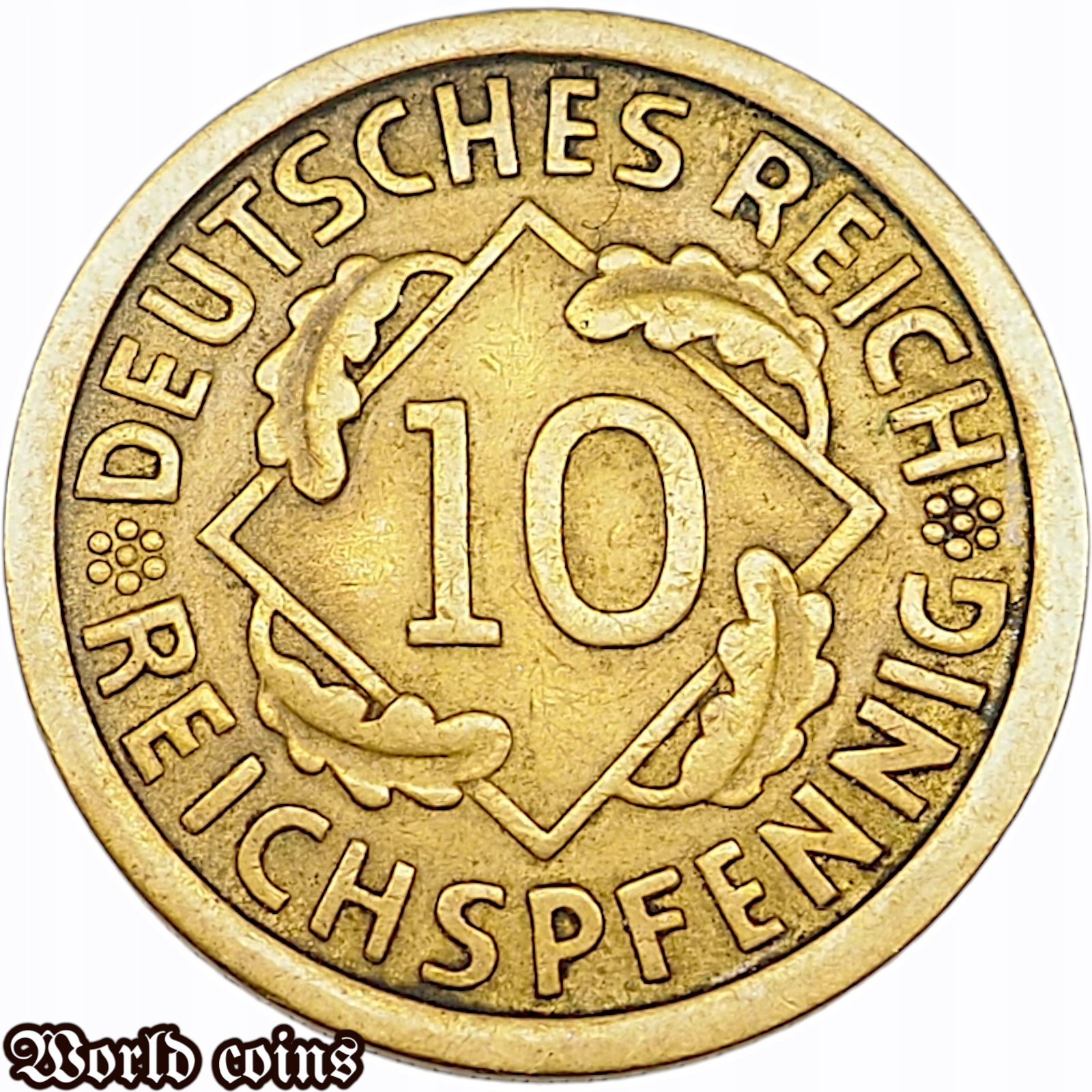 10 REICHSPFENNIG 1925 A