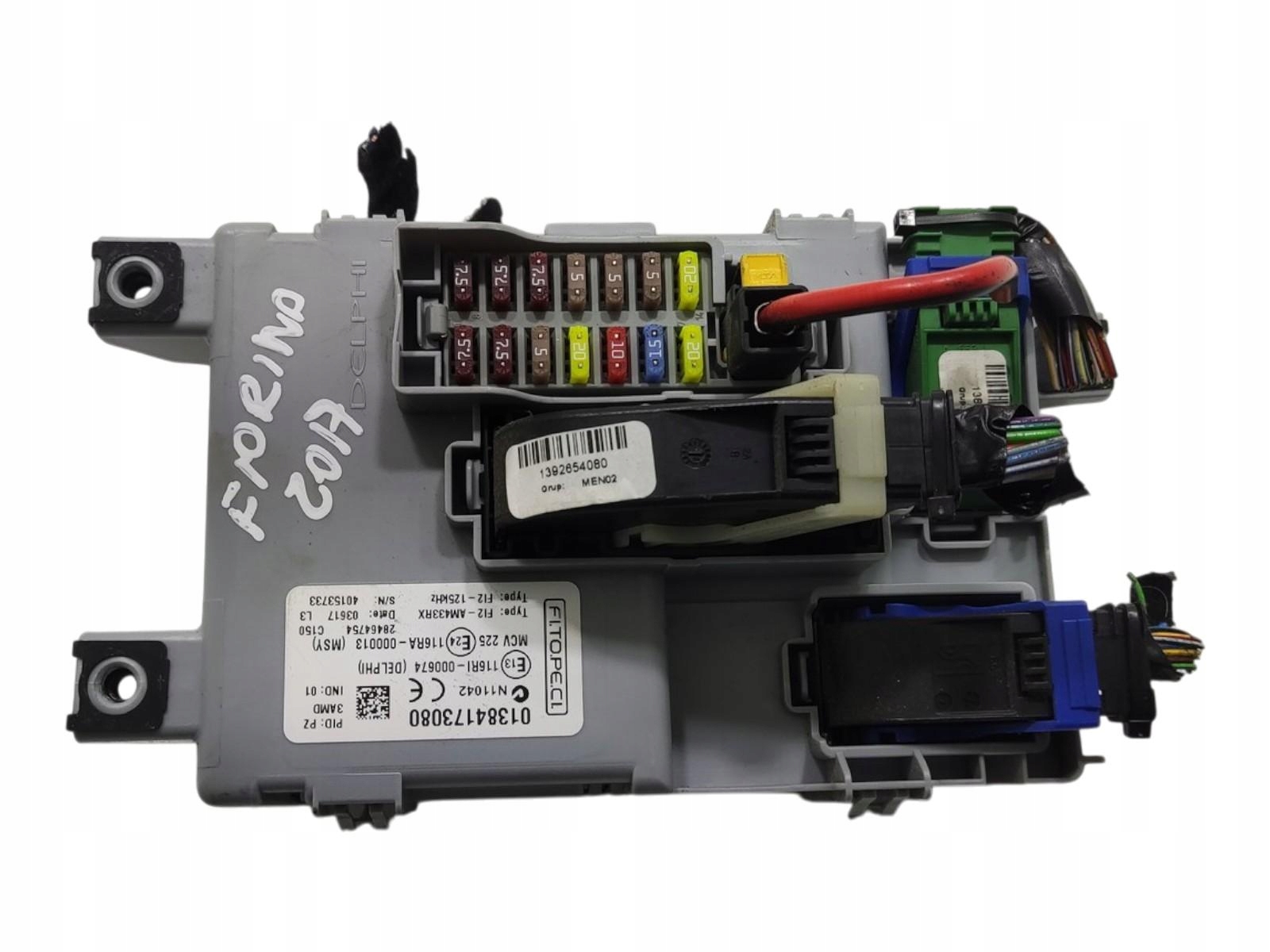 module control unit BCM NEMO BIPPER FIORINO QUBO 2007-2017 1384173080