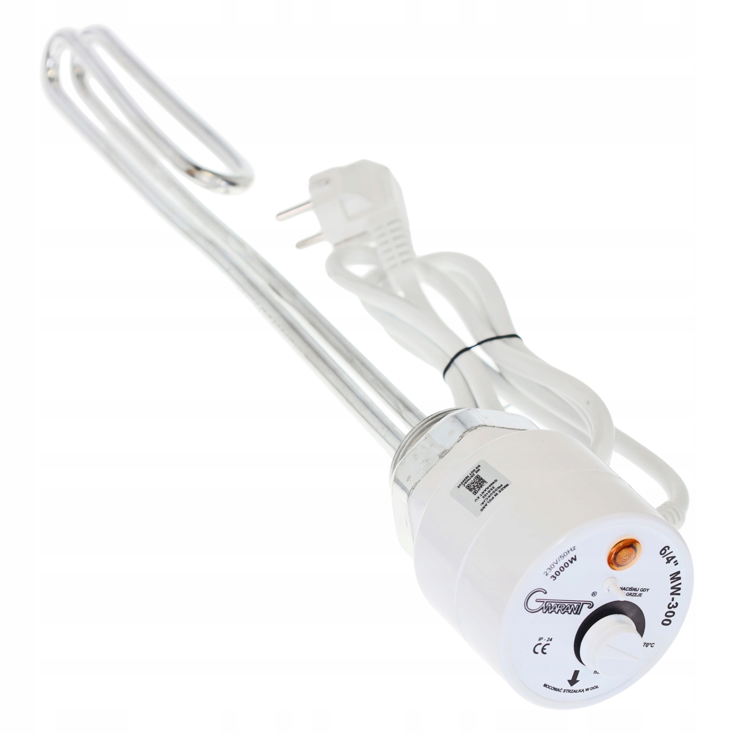 GRZAŁKA do BOJLERA GALMET 3000W 3 kW 6/4 cala Marka Gwarant