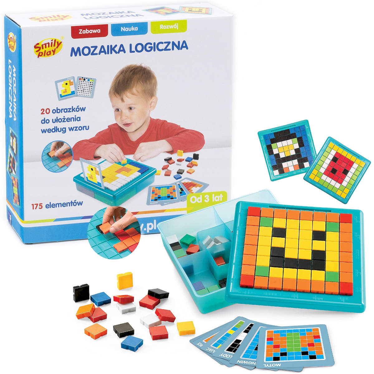 

Mozaika Obrazkowa Logiczna Kreatywna Rozwój Nauka