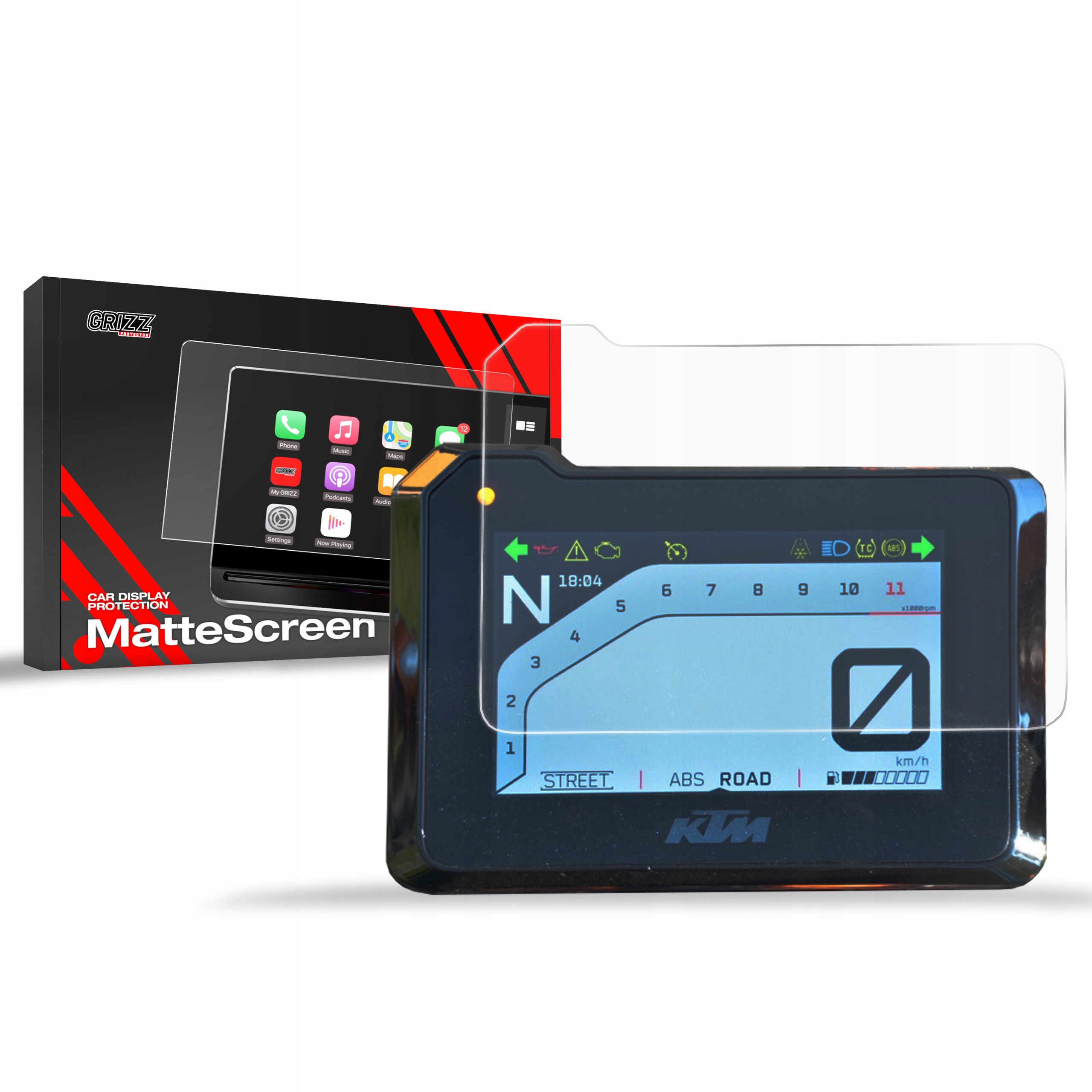 Folia Antyodciskowa do Ktm 1390 Duke R 5" (2024-2025)