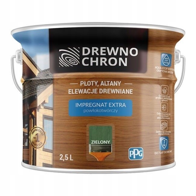 Drewnochron Impregnat Extra 2,5l Zielony