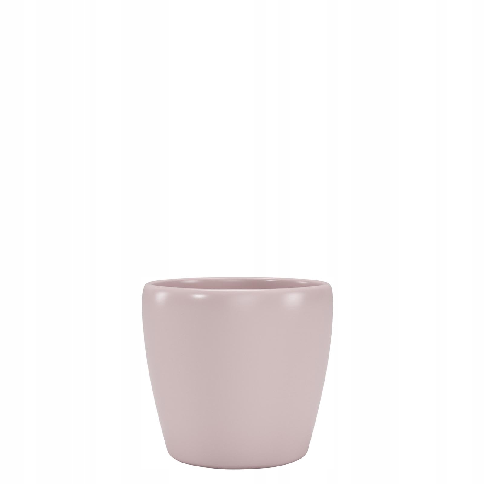 

różowe doniczki parapet Nubia 8 ceramiczne osłonki