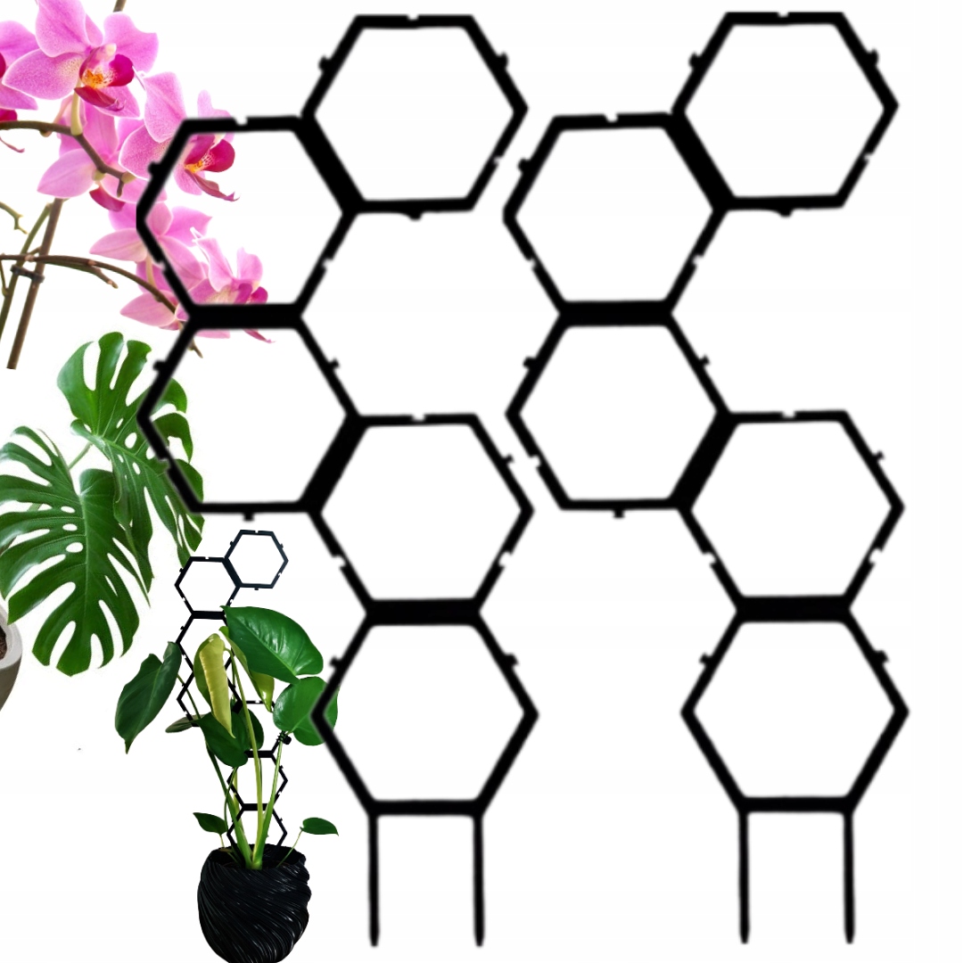 

Podpora Do Roślin Podpórka Kwiatów 46cm zestaw x2