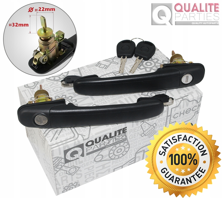 2x KLAMKA DRZWI PRZOD VW SHARAN GALAXY ALHAMBRA Part number 7M0837207B